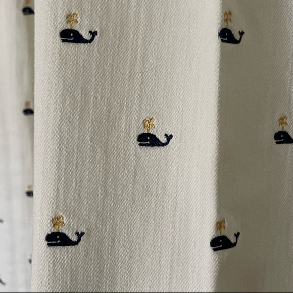 NWT 1990s Whale Embroidery Lilly Pulitzer 5 Pocket Jean Pants, Size 10 - Picture 2 of 9